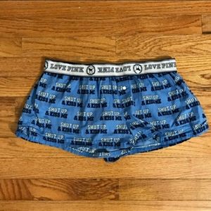 VICTORIA'S SECRET Shut Up and Kiss Me PJ Shorts ♡